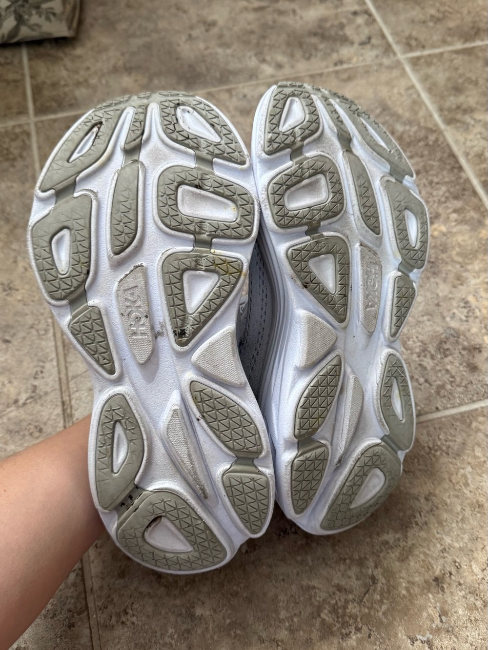 Women’s HOKA Bondi Wide Athletic Shoes - Picture 4 of 6
